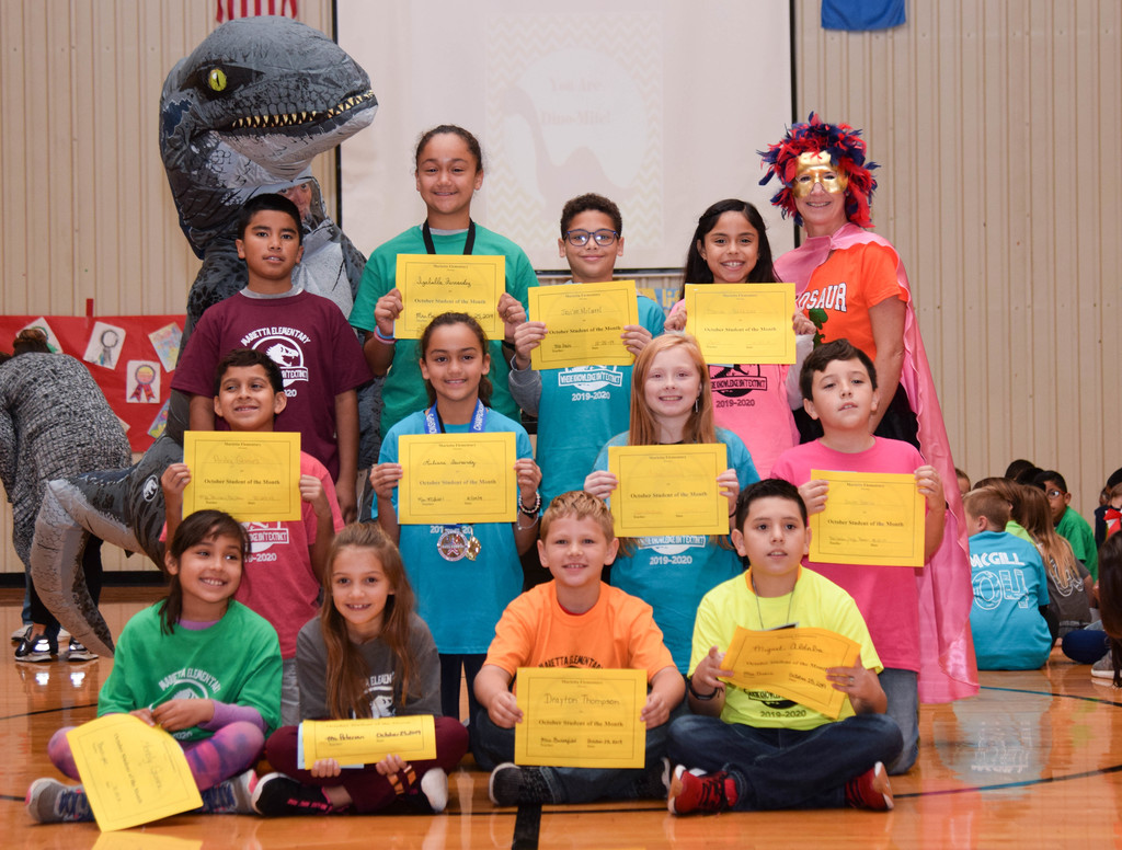 October Elementary Student of the Month
